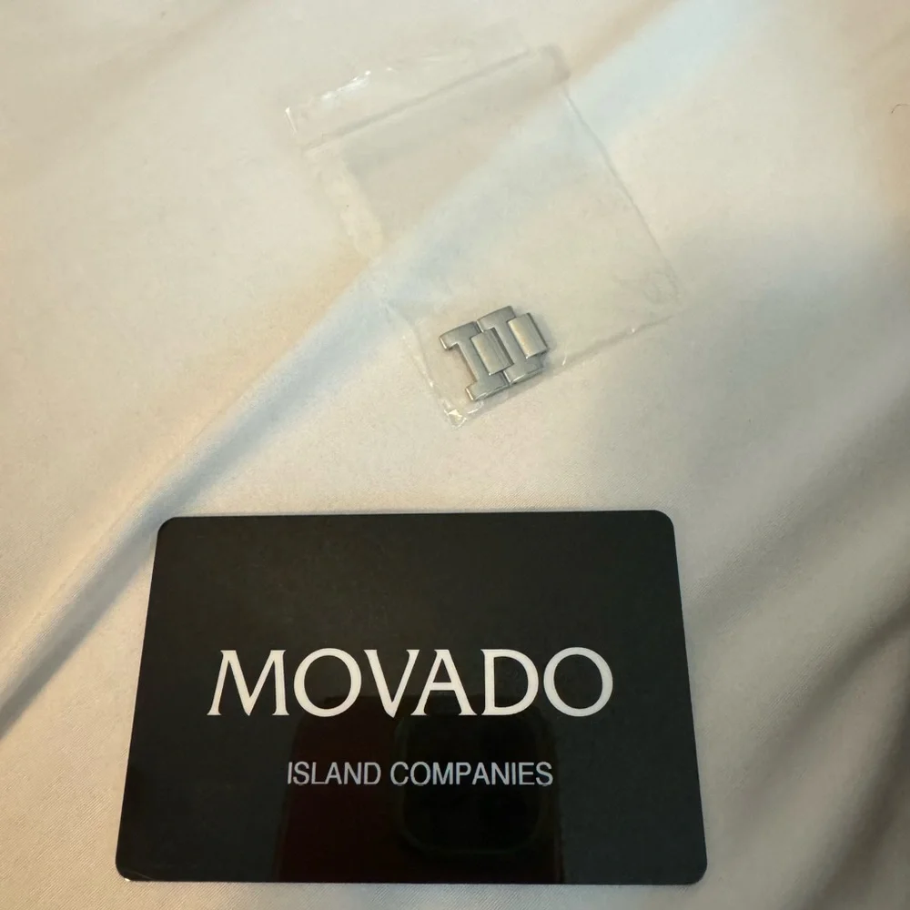 Vintage stainless steel authentic Movado watch - Picture 3 of 6